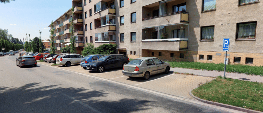 Parkoviště ul. Čs. odboje, Dobruška