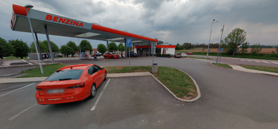 Parkoviště čerpací stanice ORLEN, ul. Provozská, Dobruška