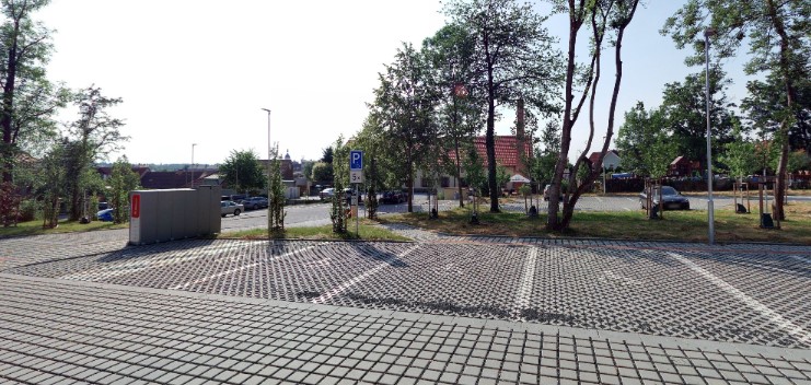 Parkoviště Olivova ul., Říčany