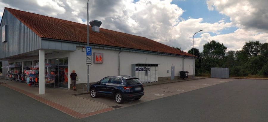 Parkoviště obchodní zóna, Mostecká ul., Týniště nad Orlicí