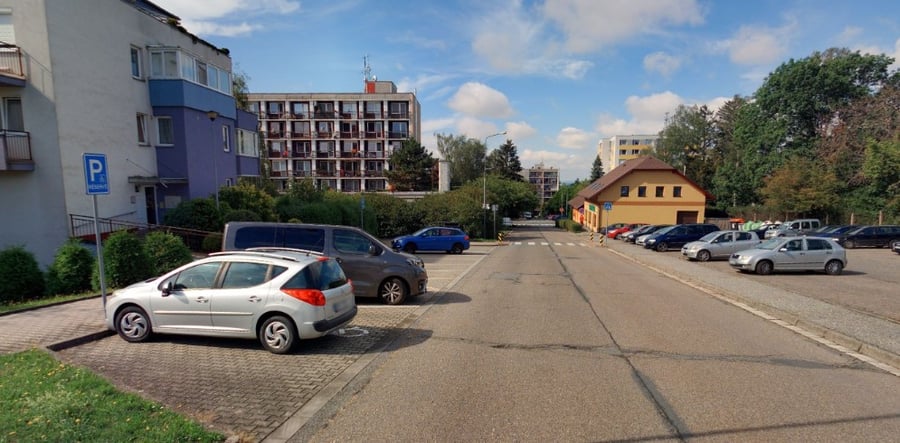 Parkoviště ul. Družební, Nové Město nad Metují