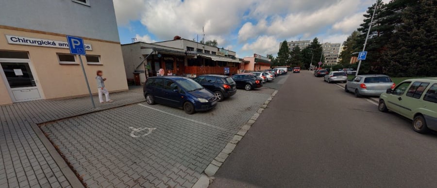 Parkoviště ul. Malecí, Nové Město nad Metují
