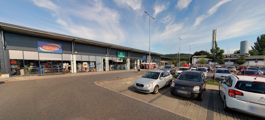 Parkoviště Retail park, Ortenova ul., Kutná Hora