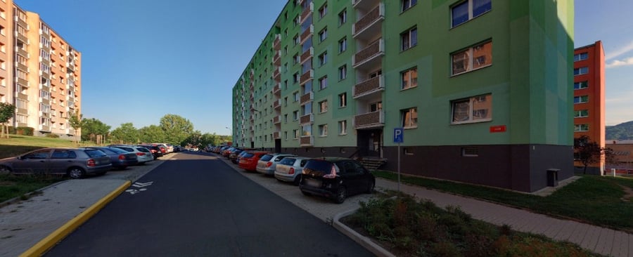 Parkoviště ul. Luční, Miřetice u Klášterce nad Ohří