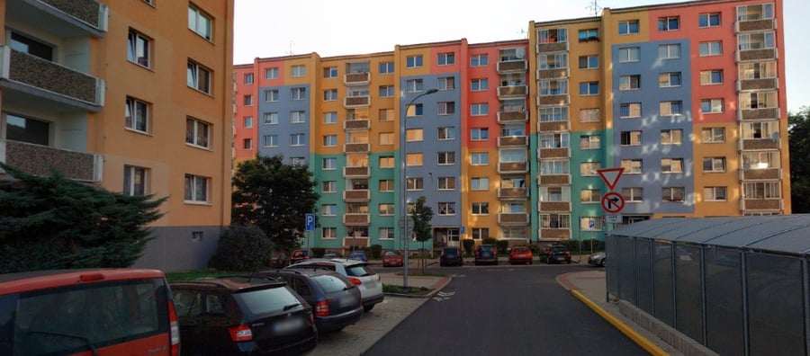 Parkoviště ul. Ječná, Klášterec nad Ohří - Miřetice u Klášterce nad Ohří