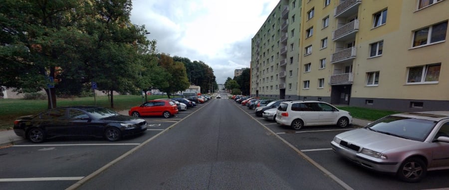 Parkoviště Příčná ul., Klášterec nad Ohří