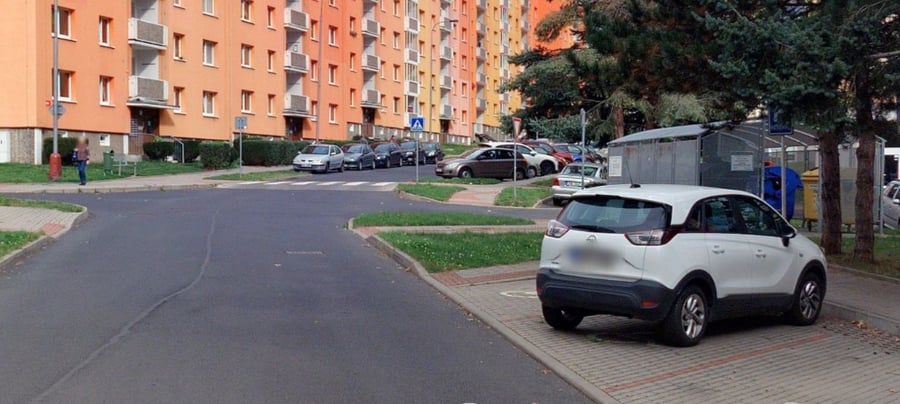 Parkoviště ul. Olšová, Klášterec nad Ohří