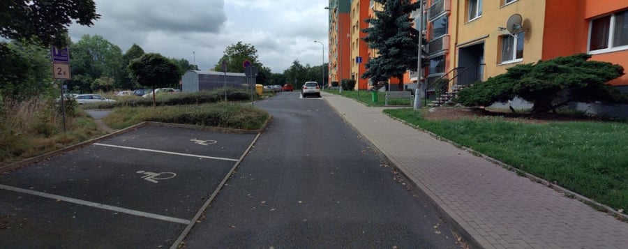 Parkoviště ul. Topolová, Klášterec nad Ohří