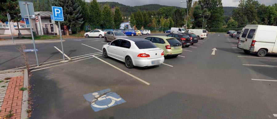Parkoviště aquapark, ul. U Koupaliště, Klášterec nad Ohří