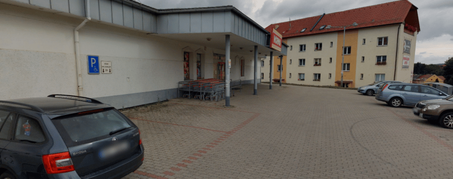 Parkoviště NORMA, Chomutovská ul., Klášterec nad Ohří
