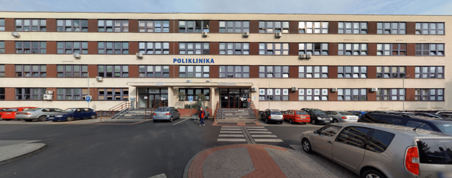 Parkoviště u nemocnice, Golovinova ul., Kadaň