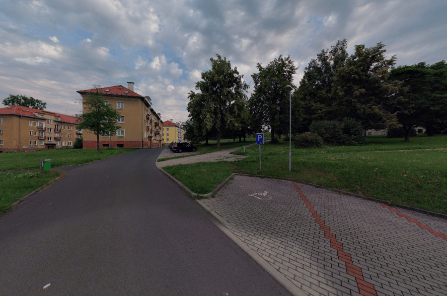 Parkoviště Klínovecká ul., Ostrov 