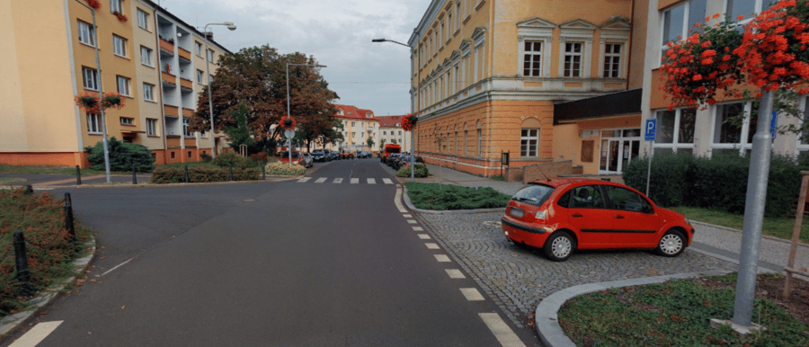 Parkoviště Komenského ul., Kadaň