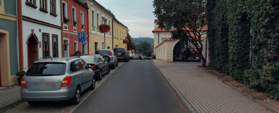 Parkoviště Sládkova ul., Kadaň