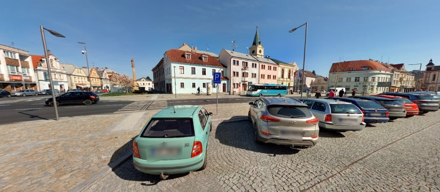 Parkoviště Masarykovo náměstí, Mnichovo Hradiště
