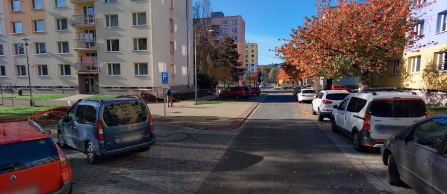 Parkoviště Textilní ul., Semily - Podmoklice