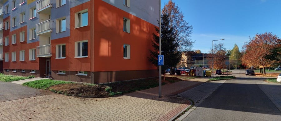 Parkoviště Textilní ul., Semily - Podmoklice