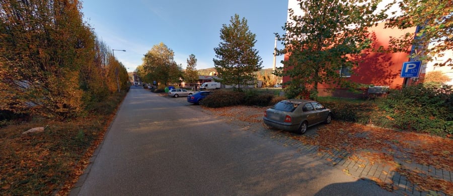 Parkoviště ul. Bavlnářská, Semily - Podmoklice
