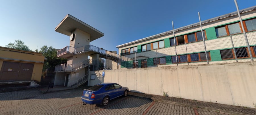 Parkoviště policie ČR, Bezručova ul., Mělník