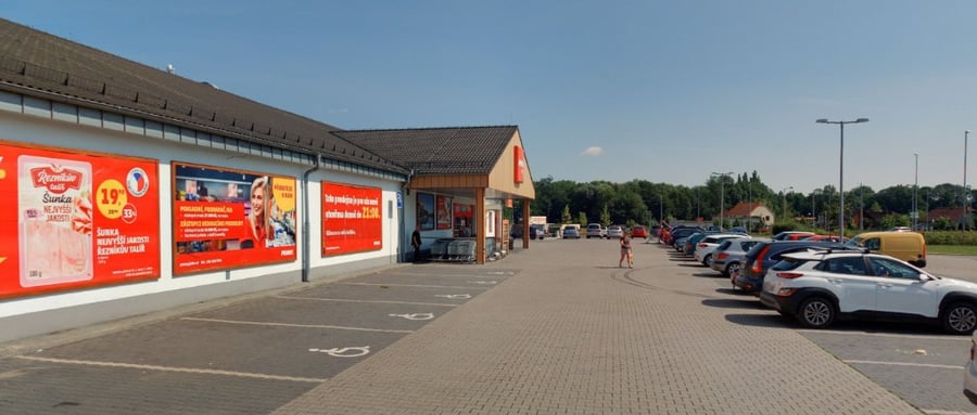Parkoviště Penny Market, Mladoboleslavská ul., Mělník