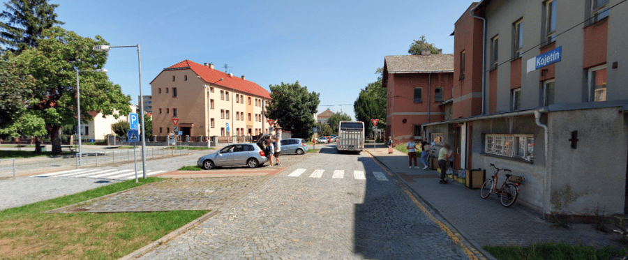 Parkoviště vlakové nádraží, Nádražní ul., Kojetín