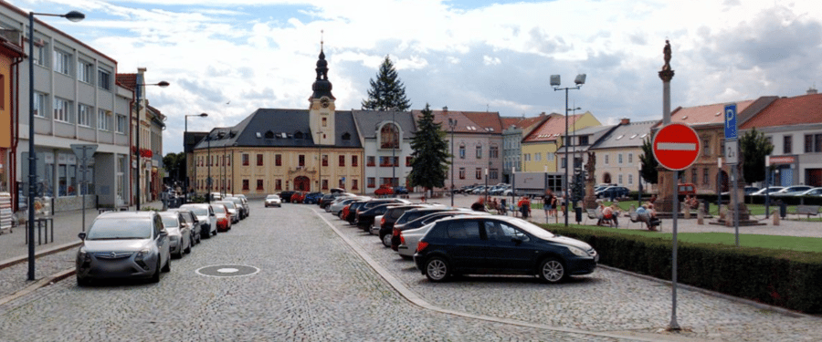 Parkoviště Masarykovo nám., Kojetín