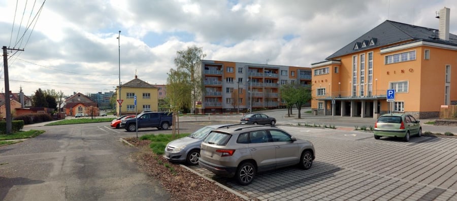 Parkoviště úřad práce, Luční ul., Vítkov