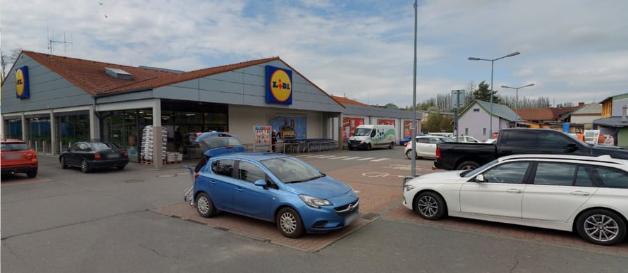 Parkoviště Lidl, Budišovská ul., Vítkov