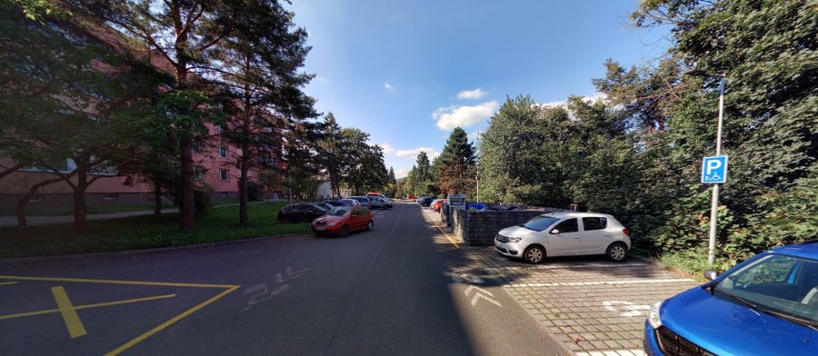 Parkoviště sídliště Míru, Odry
