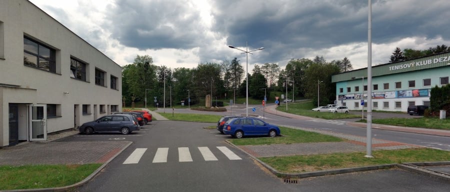 Parkoviště koupaliště ul. Kouty, Valašské Meziříčí