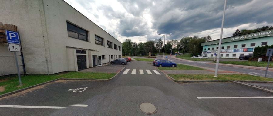 Parkoviště koupaliště ul. Kouty, Valašské Meziříčí