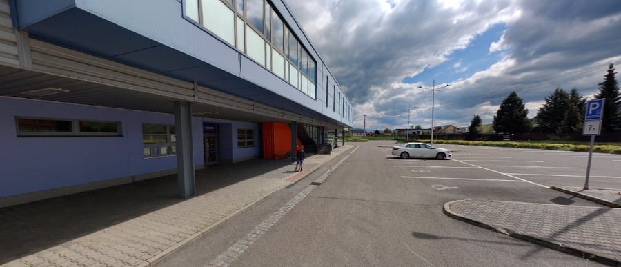 Parkoviště zimní stadion, ul. Kouty, Valašské Meziříčí
