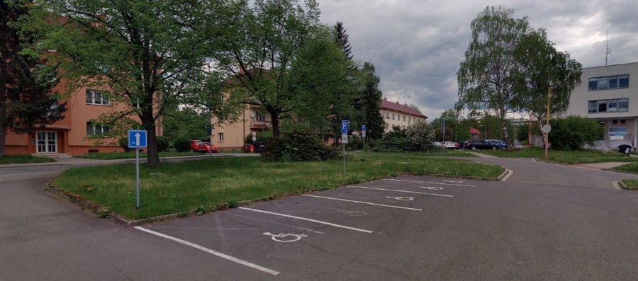 Parkoviště ul. U Nemocnice, Valašské Meziříčí