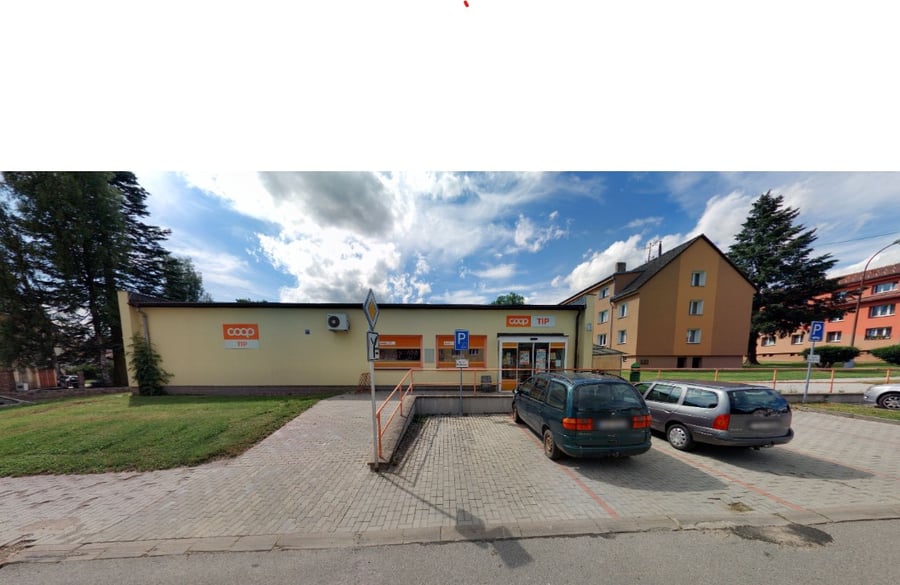 Parkoviště Coop Tip Stodolní ul., Počátky