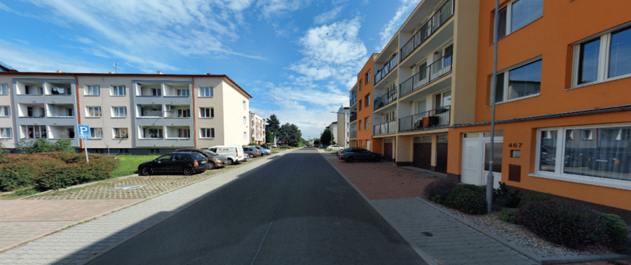 Parkoviště Družstevní ul., Bystřice