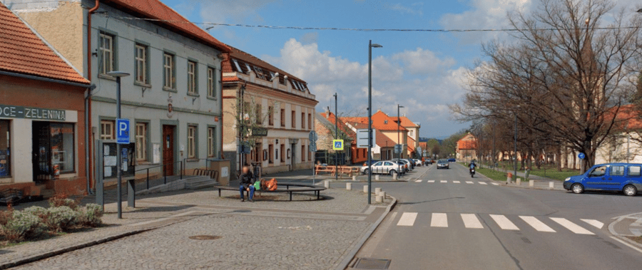Parkoviště Tyršovo náměstí, Hostomice