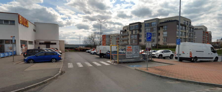 Parkoviště Billa, Jeremiášova ul., Praha - Stodůlky