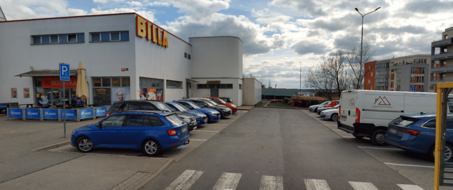 Parkoviště Billa, Jeremiášova ul., Praha - Stodůlky