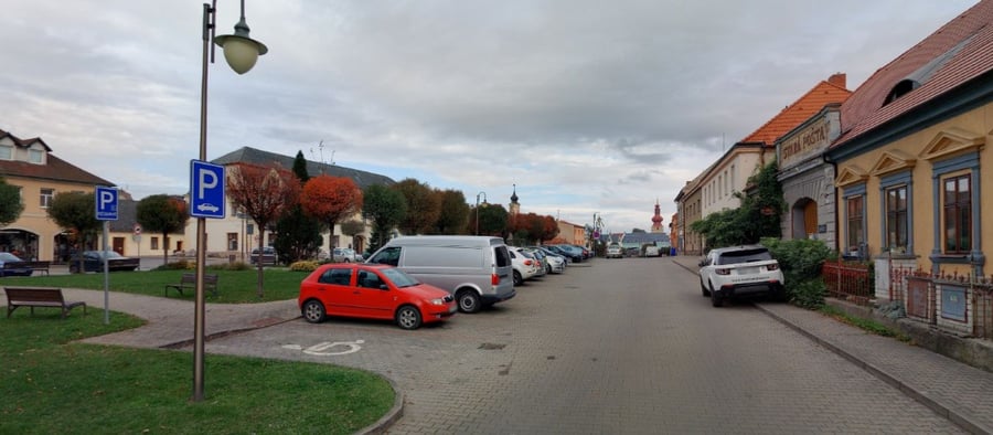 Parkoviště nám. T. G. Masaryka, Golčův Jeníkov