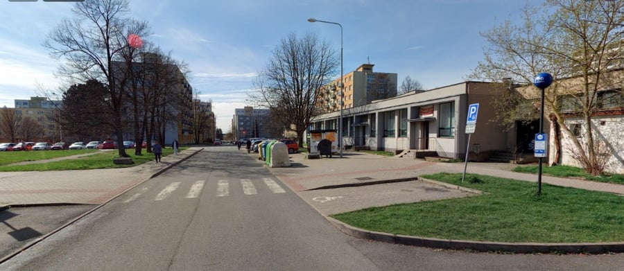 Parkoviště Polská ul., Kladno - Kročehlavy