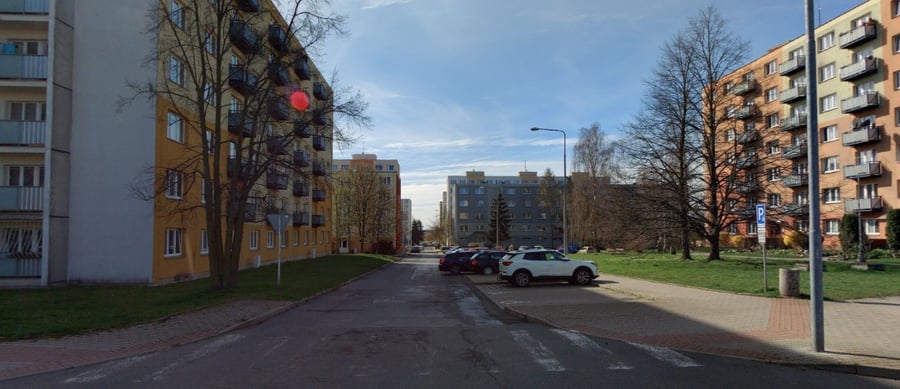 Parkoviště Polská ul., Kladno - Kročehlavy