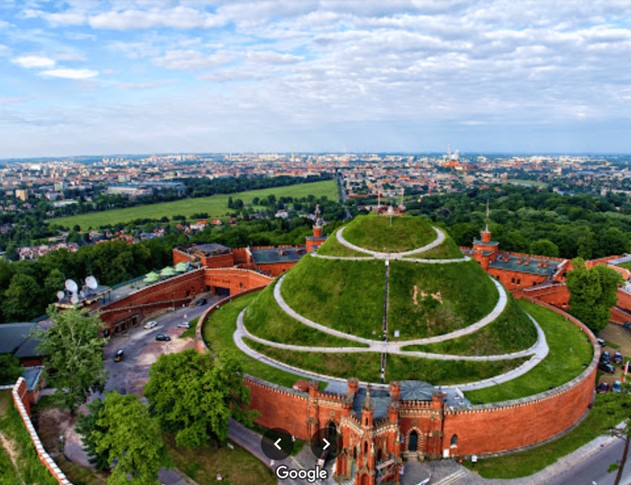Kościuszkova mohyla, Krakov Polsko 