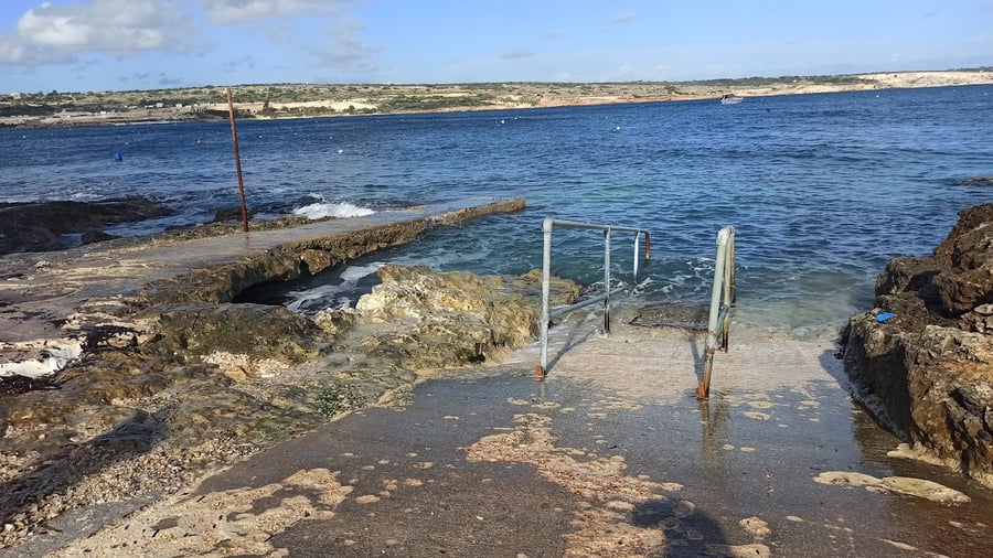 Přístup do moře, Tunnara, Malta 