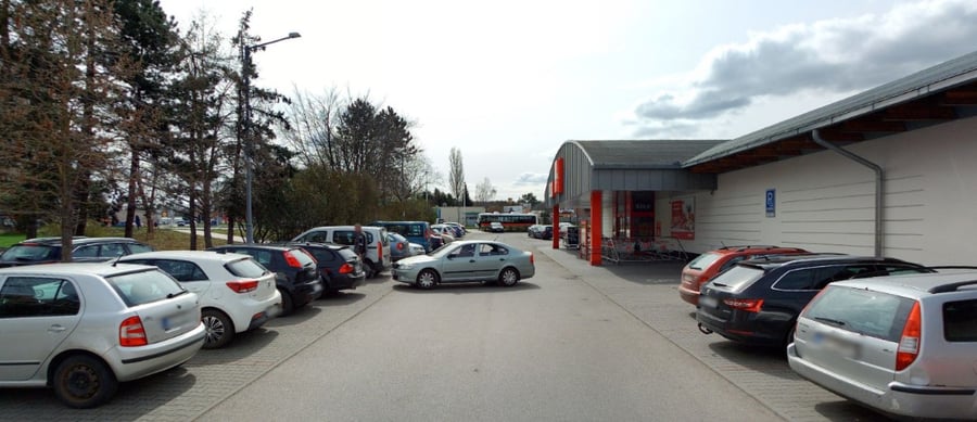Parkoviště Penny Market, ul. Milady Horákové, Kladno - Kročehlavy