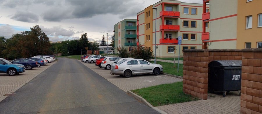 Parkoviště ul. Prokopa Holého, Čáslav - Nové Město