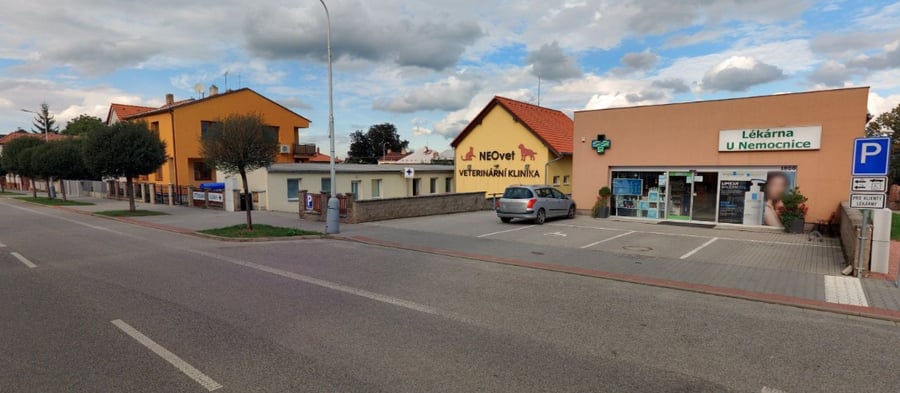 Parkoviště Lékárna U Nemocnice, Jeníkovská ul., Čáslav - Nové Město,