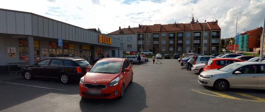 Parkovitě Billa, Chrudimská ul., Čáslav - Nové Město