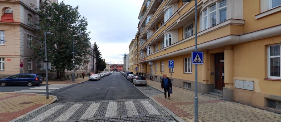 Parkoviště Husova ul., Čáslav - Nové Město