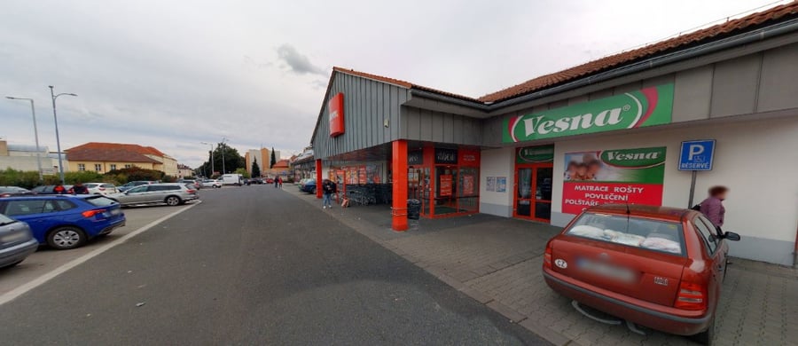 Parkoviště Penny Market, ul. R. Těsnohlídka, Čáslav - Nové Město