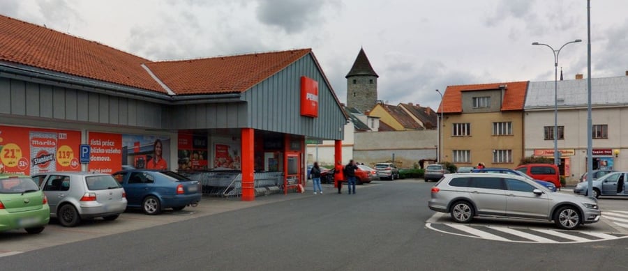 Parkoviště Penny Market, ul. R. Těsnohlídka, Čáslav - Nové Město